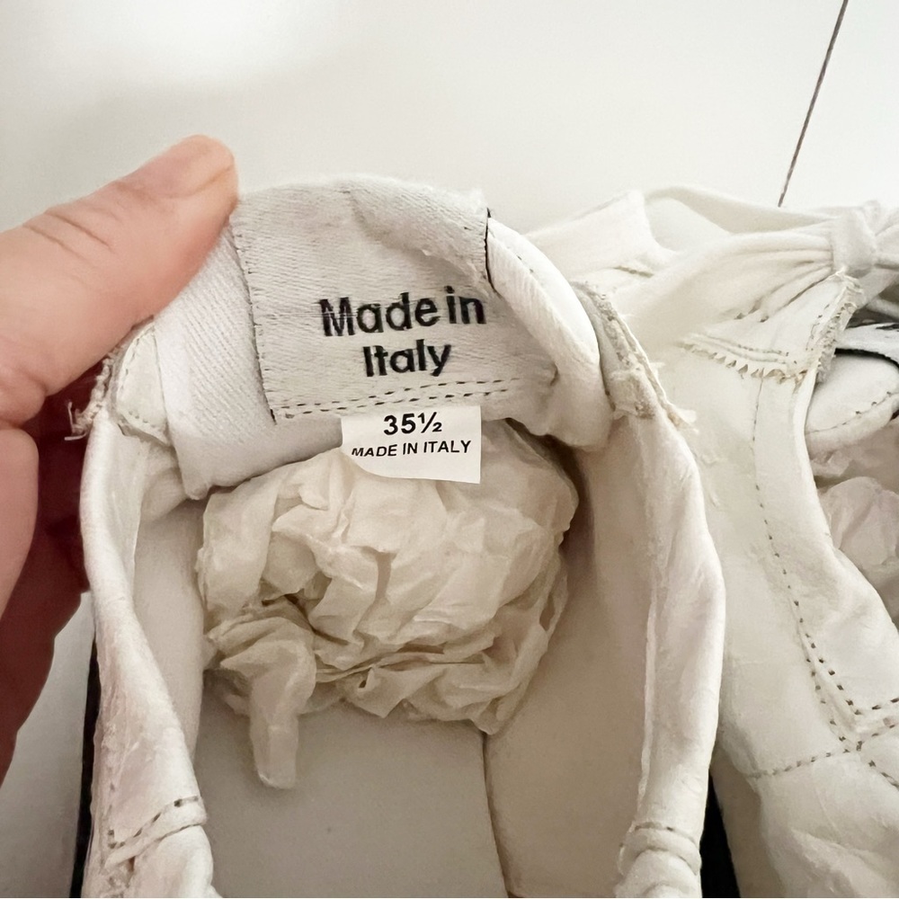 MM6 Maison Margiela White 6 Racer Sneakers - Picture 6 of 11